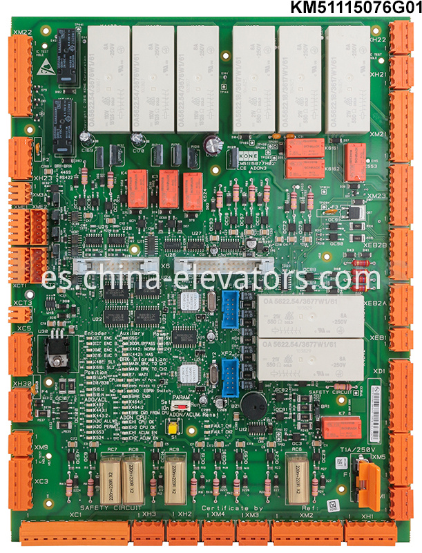 KM51115076G01 LCEADON3 PCB ASSY for KONE Elevators